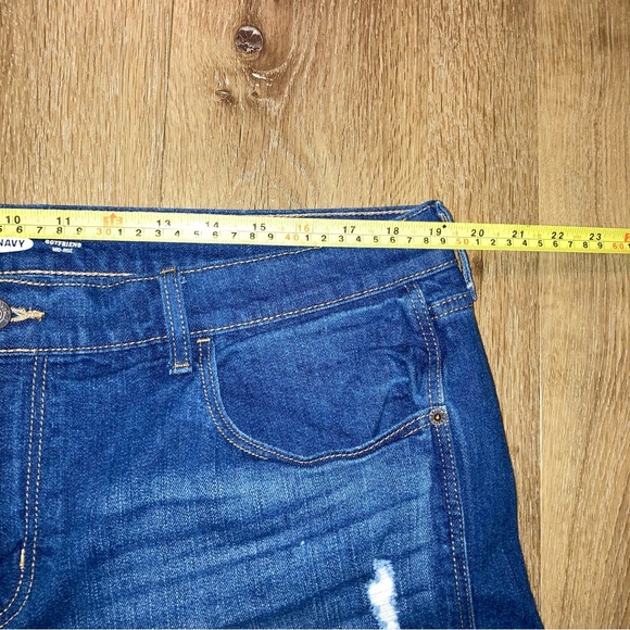 Old Navy Women’s Denim Shorts |Size 16 |Boyfriend Shorts|Mid-Rise|Beach Boho Y2K - Picture 6 of 7